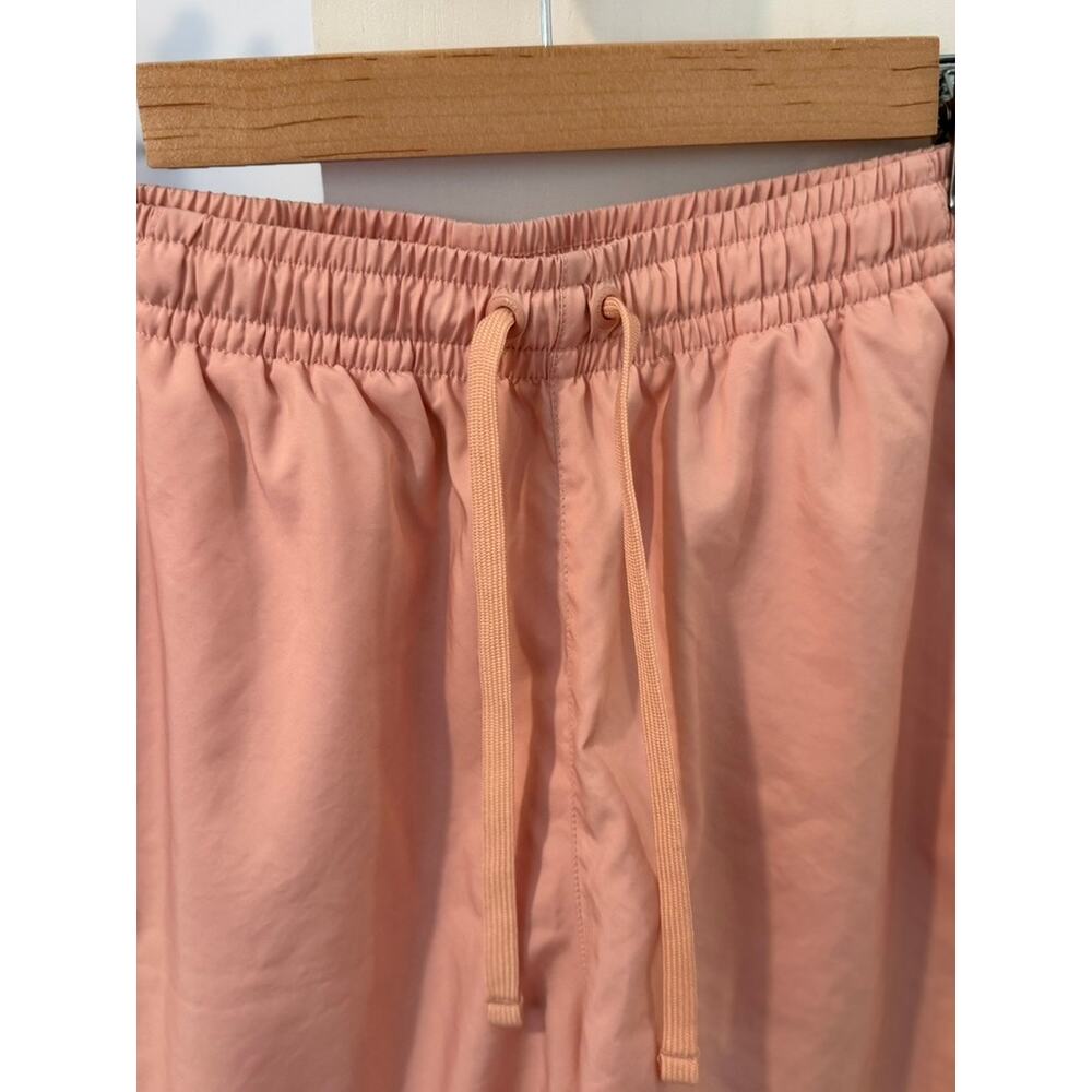 Nike Peach Pink Drawstring Athletic Running Shorts Mens M ✨ - Picture 4 of 6